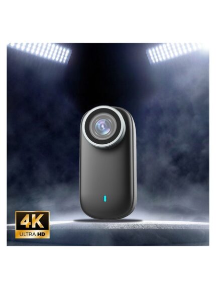 4K Ultra HD WiFi Aksiyon Kamerası - IP65 Su Geçirmez, Titreşim Önleyici (Anti-Shake) ve Geniş Açılı Lens Siyah